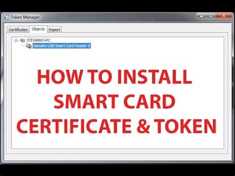 install certificate on computer smart card|smart card certificate authentication.